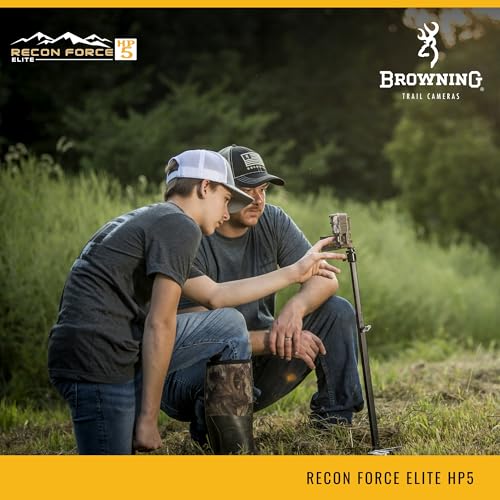Browning Trail Cameras Recon Force Elite HP5 - BTC-7E-HP5 - Game Camera, Wildlife Motion-Activated Camera