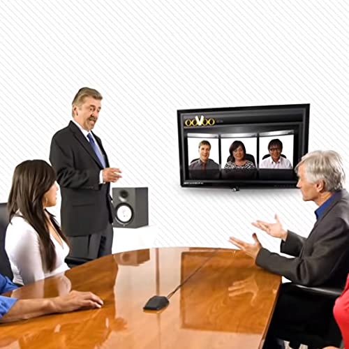 MXL AC-404 USB Conference Microphone for Web Conferencing, Game Streaming, Court Reporting on Windows and Mac (2-Pack, Black) Bundle with Blucoil 2-Pack of 3-FT USB 2.0 Type-A Extension Cables