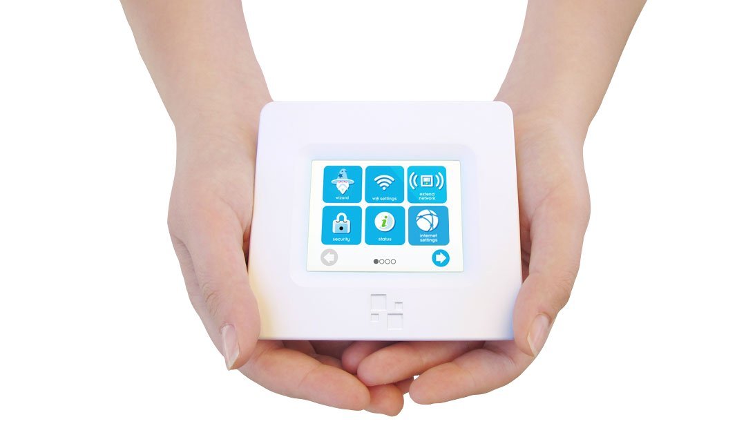 HomeScreen (3 Minute Setup) Touchscreen Dual Band Wireless Router/Range Extender AC750 (802.11ac)