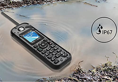 Moto rola O212 DECT 6.0 Long Range Cordless Phone - Wireless Phones for Home & Office - 2 Handsets Bundle with Blucoil 10-FT Cat5e Network Cable with RJ45 Connectors, and USB Conference Speakphone