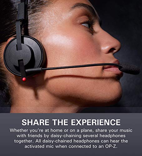 teenage engineering M-1 On-Ear Headset for OP-Z Synthesizer and Daisy Chain Headphones (Renewed)