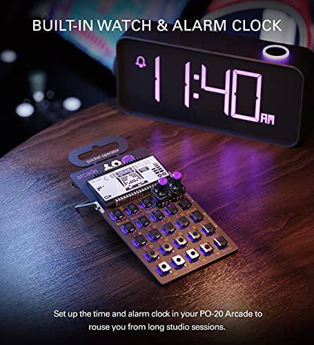 Teenage Engineering TE010AS012 PO-12 Rhythm Drum Machine & Sequencer (Certified Refurbished)