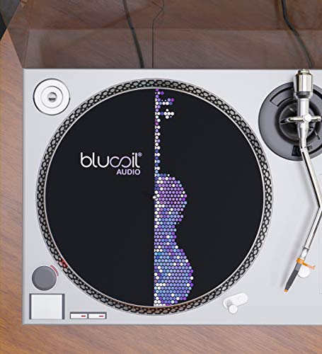 Blucoil Audio Turntable Slipmat v2 for DJing and Record/LP Protection