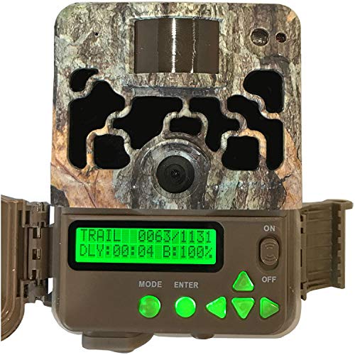 Browning BTC-6HDX Dark Ops Extreme 16MP Trail Camera with 1280 x 720 HD Video Recording Bundle with VidPro USB 2.0 Card Reader, Silicon Power 16GB SDHC Card, and Blucoil 4 AA Batteries