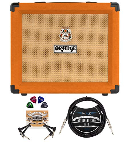 Orange Amps Crush 20RT Amplifier for Electric Guitars Bundle