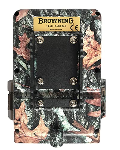 Browning BTC-Patriot-FHD Recon Force Patriot FHD Trail Cameras for Outdoor Surveillance (2-Pack) Bundle with Blucoil 32GB SDHC Cards (2-Pack), 6 AA Batteries, 6.5' Cable Lock, and VidPro Card Reader