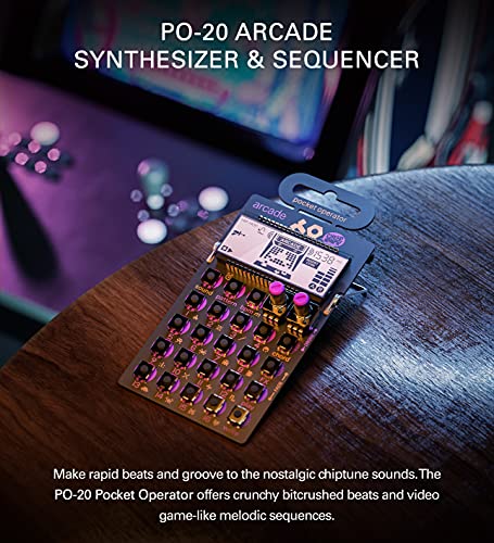 Teenage Engineering TE010AS012 PO-12 Rhythm Drum Machine & Sequencer (Certified Refurbished)