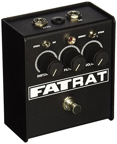 Pro Co Sound FATRAT Distortion Pedal with Selectable MOSFET Clipping and Thick Boost Distortion