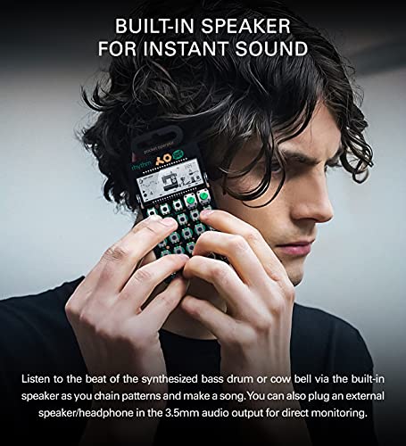 Teenage Engineering TE010AS012 PO-12 Rhythm Drum Machine & Sequencer