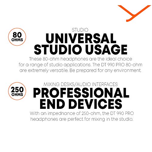 beyerdynamic DT 990 PRO Ear Studio Monitor Headphones