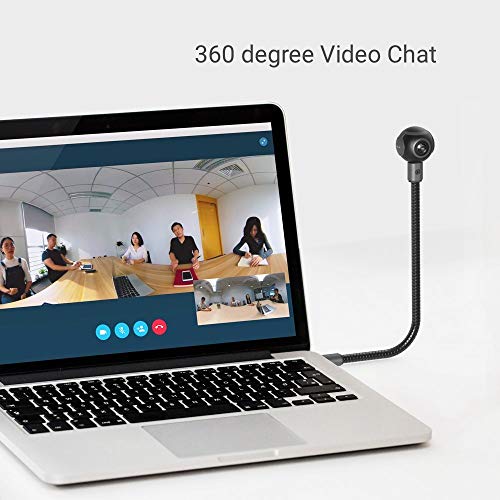Insta360 360 VR Camera Insta360 Air (Micro USB) - CINMAIR/B, Black, compact (Renewed)