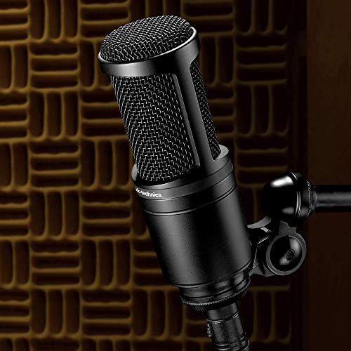 Audio-Technica AT2020 Vocal Microphone Pack for Streaming/Podcasting