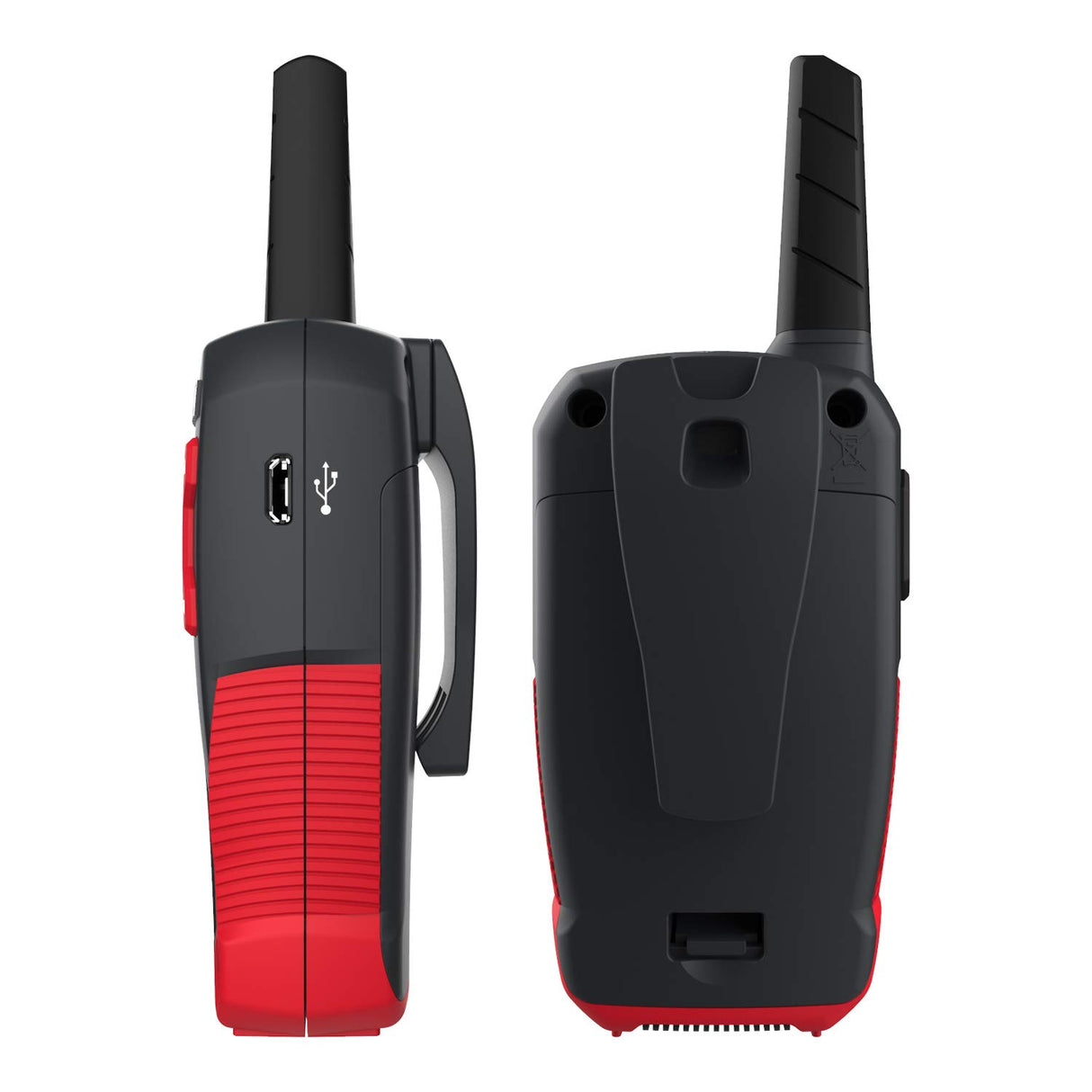 CRAFTSMAN 16-Mile Long Range Walkie Talkies for Adults - Rechargeable Two Way Radios with VOX - CMXZRAZF118 (2 Pack)