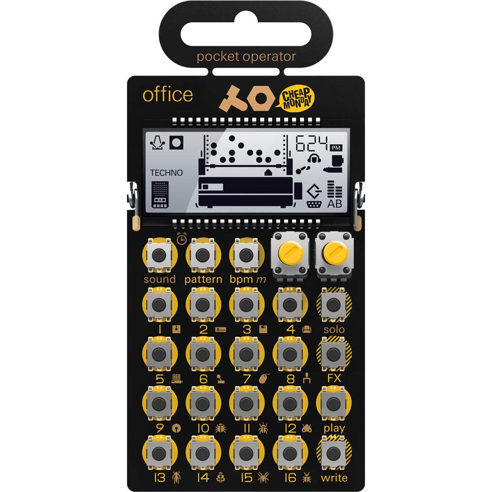 teenage engineering Pocket Operator PO-24 Office Percussion Drum Machine and Sequencer