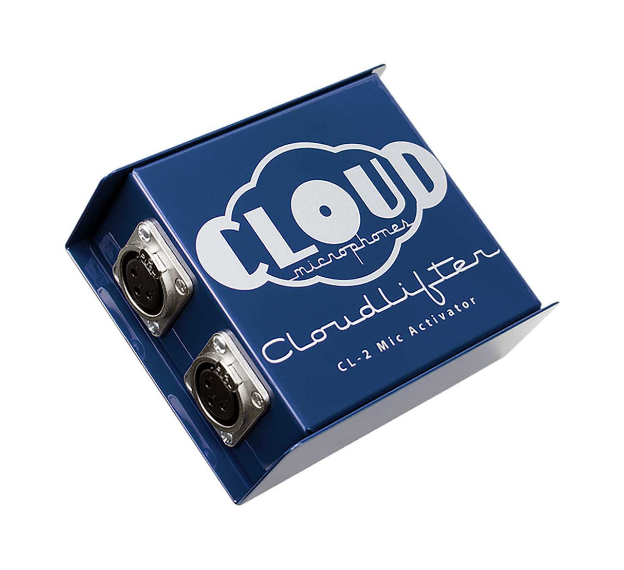 Cloud Microphones Cloud Lifter CL-2 Dynamic/Ribbon Mic Activator Inline Preamp Bundle with Blucoil 2-Pack of 10-FT Balanced XLR Cables
