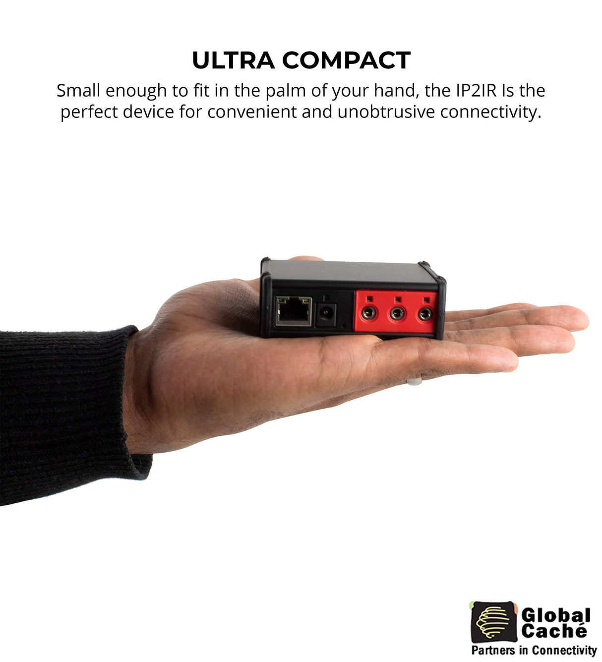 Global Caché IP2IR-P iTach TCP/IP to IR Converter with Power Over Ethernet (PoE) - Connects Infrared Control Devices to a Wired Connection