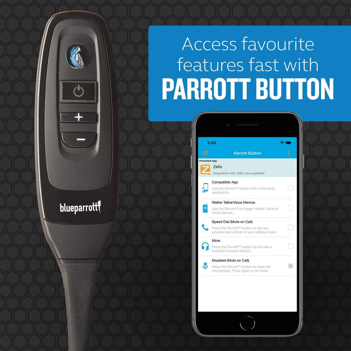 BlueParrott C400-XT Noise Canceling Mircophone Headset