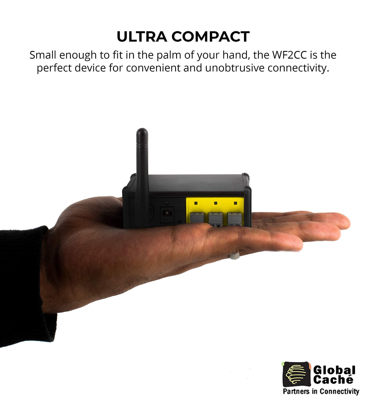 Global Caché WF2CC iTach WiFi to Contact Closure Module - Connects Relay Devices to a Wi-Fi Network