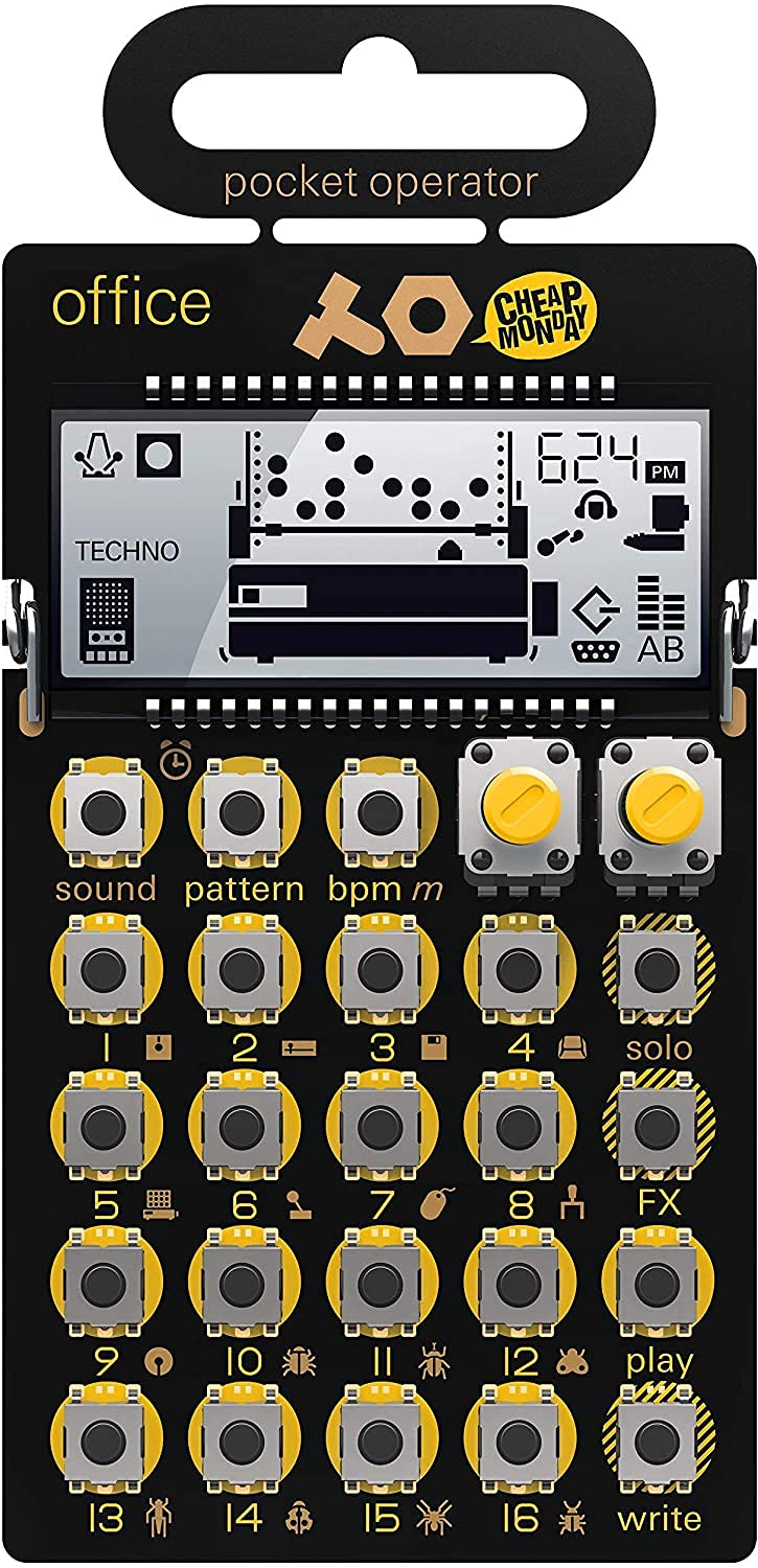 Teenage Engineering TE010AS024A PO-24 Office Pocket Operator (Renewed)
