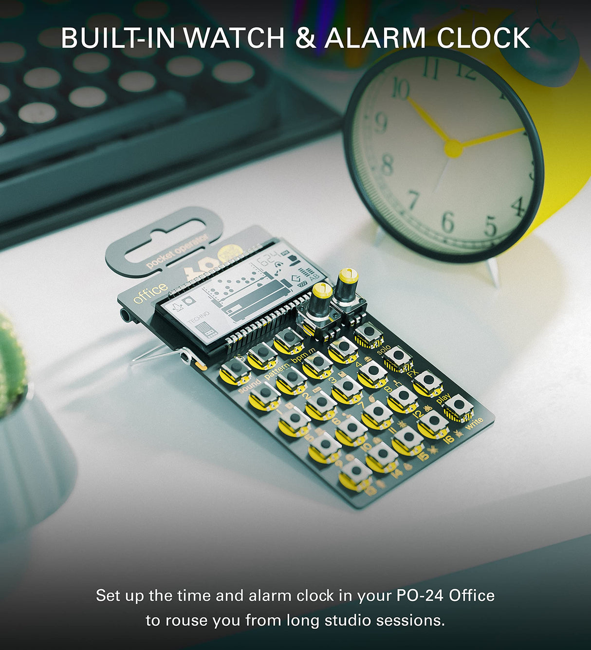 teenage engineering Pocket Operator PO-24 Office Percussion Drum Machine and Sequencer