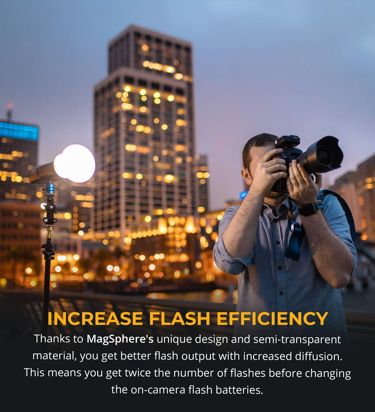 MagMod MagSphere - The Most Beautiful, Versatile, and Effective Flash Diffuser Modifier