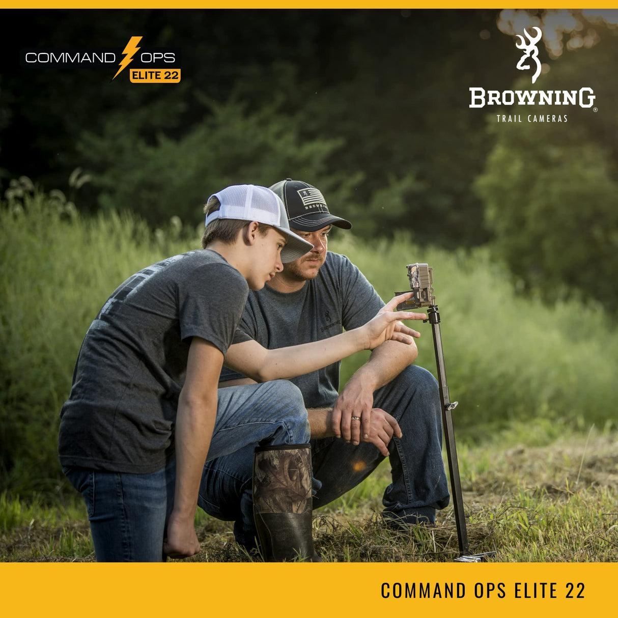 Browning Trail Cameras Command Ops Elite 22 - BTC-4E22 - Game Camera, Wildlife Motion-Activated Camera