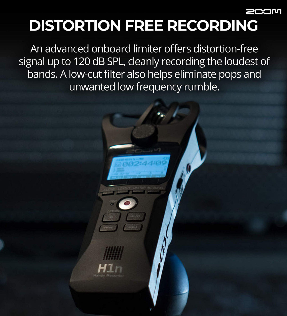 Zoom H1N Handy Recorder Bundle with 32GB Class 10 MicroSD Card, Samson SR350 Headphones, Blucoil 6' 3.5mm Extension Cable, 4 AAA Batteries, Mic Furry Windscreen, and Table Top Camera Tripod