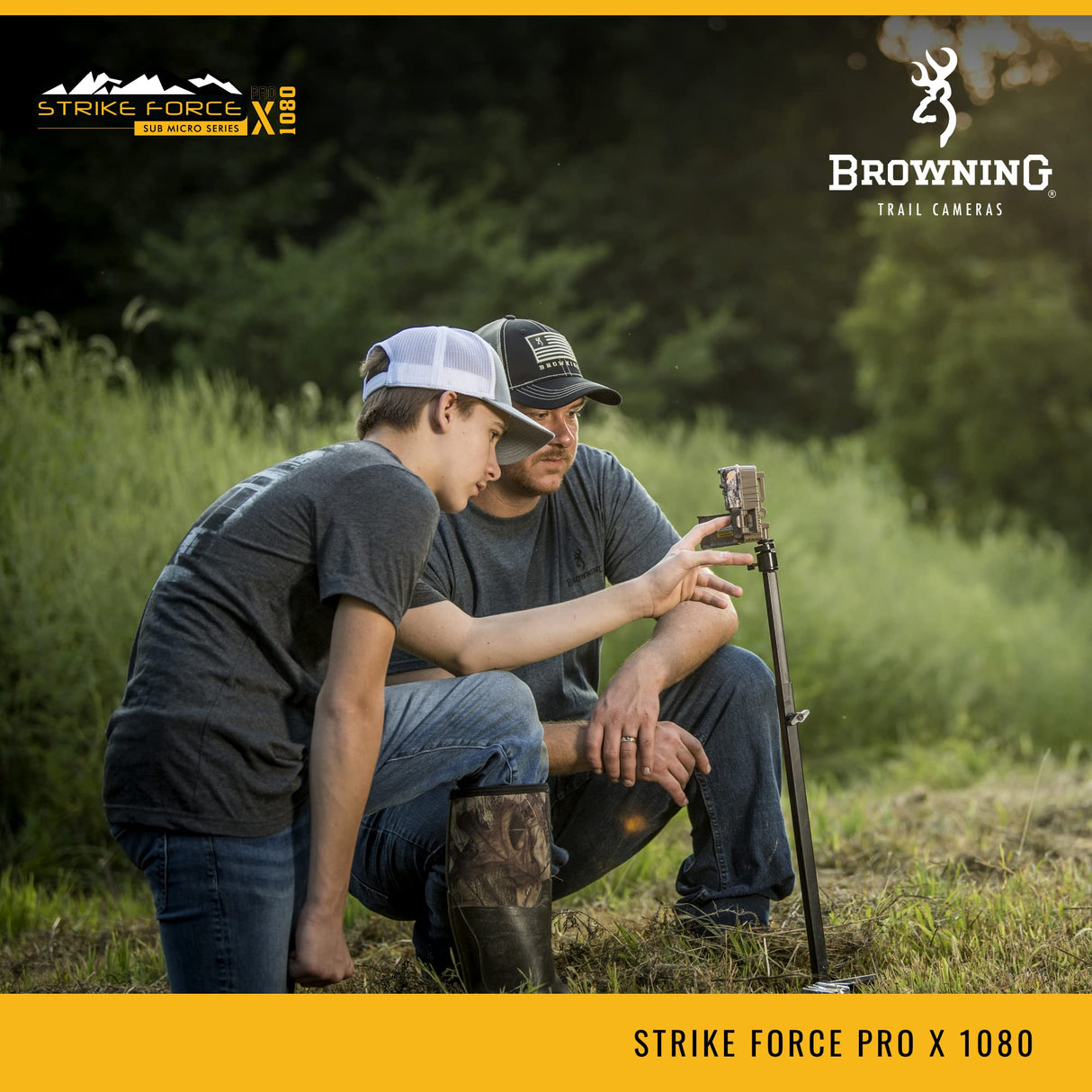 Browning Trail Cameras - Strike Force Pro X 1080 - BTC-5PX-1080 - Game Camera, Wildlife Motion-Activated Camera