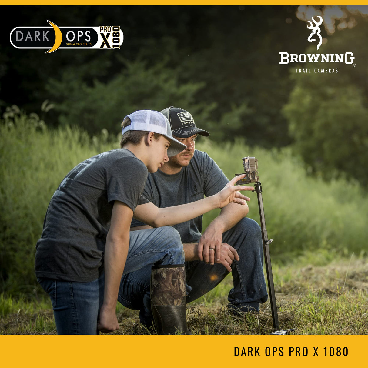 Browning Trail Cameras - Dark Ops Pro X 1080 - BTC-6PX-1080 - Game Camera, Wildlife Motion-Activated Camera