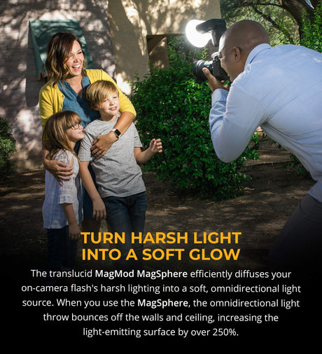 MagMod MagSphere - The Most Beautiful, Versatile, and Effective Flash Diffuser Modifier
