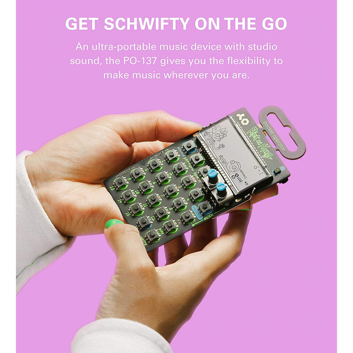 Teenage Engineering PO-137 Pocket Operator Limited Edition Vocal Synth and Sampler (Renewed)