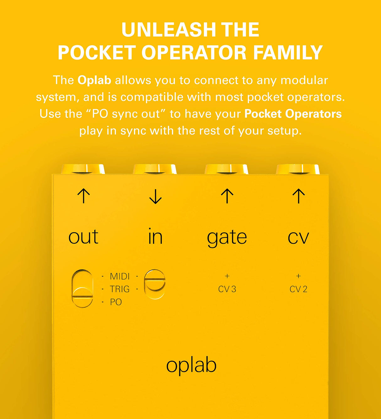 Teenage Engineering ZM-1 Oplab Module Expansion Accessory Kit for OP-Z Bluetooth Synthesizer Sequencer (Renewed)