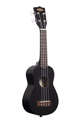 Kala KA-15 Satin Mahogany Soprano - Black