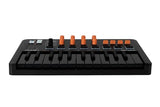 Arturia MiniLab 3, 25 Slim-Key USB-C Midi Controller with 5-Year Warranty, 8 Backlit LED Pads, 8 Knobs, 4 Faders, Midi Out, Built-in Arpeggiator, Chord mode and Software Bundle