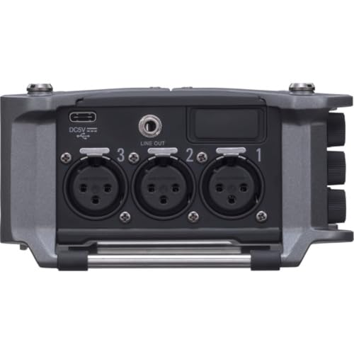 Zoom F6 Field Recorder/Mixer, Professional Field Recording, Audio for Video, 32-Bit Float Recording, 14 Channel Recorder, 6 XLR Inputs, Timecode, Ambisonics Mode, Battery Powered, iOS Wireless Control