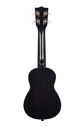 Kala KA-15 Satin Mahogany Soprano - Black