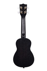 Kala KA-15 Satin Mahogany Soprano - Black