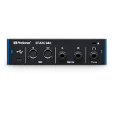 PreSonus Studio 24c 2x2, 192 kHz, USB Audio Interface with Studio One DAW Recording Software