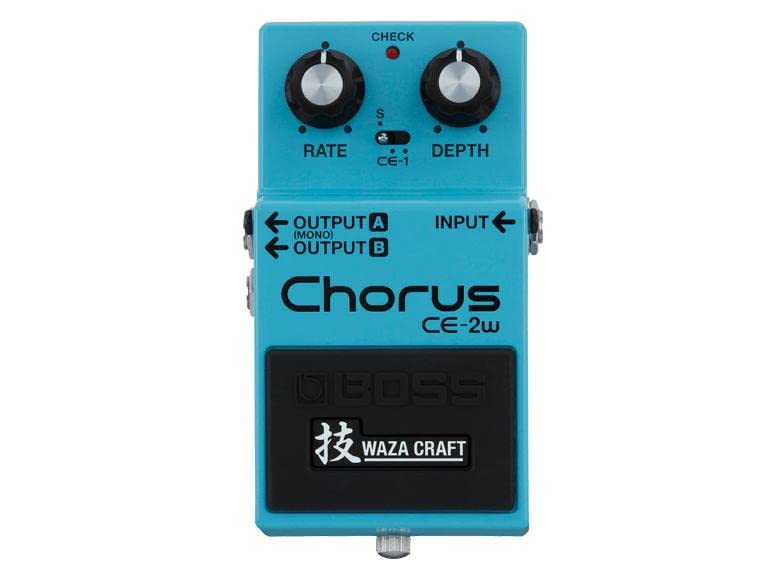 BOSS WAZA Craft Chorus Guitar Pedal (CE-2W)