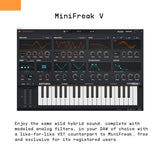 Arturia MiniFreak 37 Key Polyphonic 6-Voice Hybrid Synthesizer Keyboard