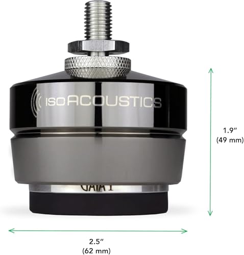 IsoAcoustics Gaia Series Isolation Feet for Speakers & Subwoofers