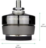 IsoAcoustics Gaia Series Isolation Feet for Speakers & Subwoofers