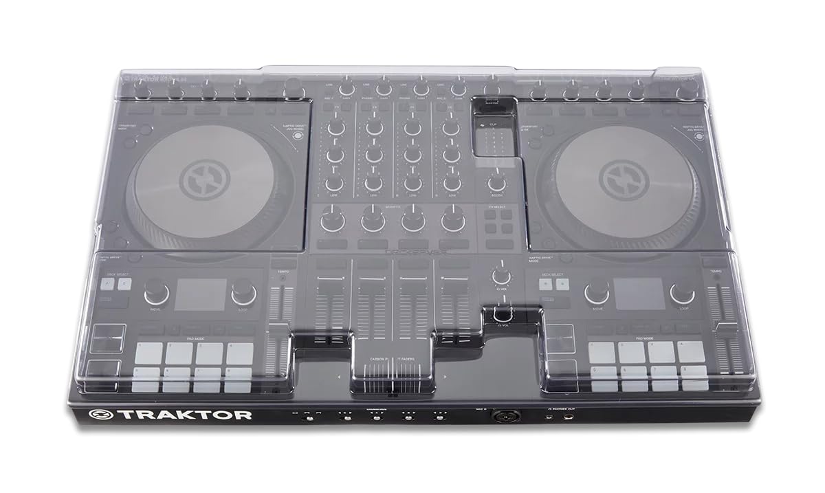 Decksaver Native Instruments Kontrol S4 Mk3 DJ Mixer Cover (DS-PC-KONTROLS4MK3)