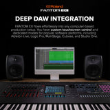 Roland FANTOM 8 EX Synthesizer | Top-Tier FANTOM with 88 Synth-Action Keys | Updated & Enhanced with the Latest Technology | Advanced Sound Engines | Over 7000 Onboard Sounds | Deep DAW Integration