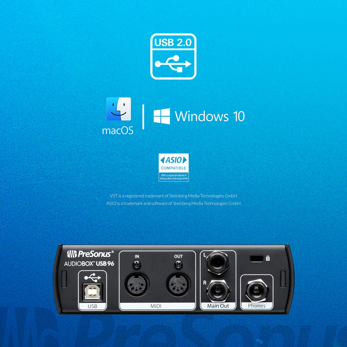 PreSonus AudioBox USB 96 Studio Ultimate Bundle - 25th Anniversary Edition with Studio One Pro Software