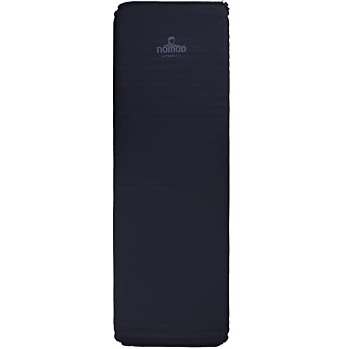 NOMAD Ultimate 5.0 Self Inflating Sleeping Mat - Lightweight Air Mattress with Storage Bag and Repair Kit for Campers, Backpackers, and Travelers (Graphite)