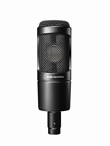 Audio-Technica Condenser Microphone, Black (AT2035)