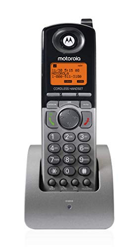 Motorola ML1000 DECT 6.0 4-Line Business Phone System with Digital Receptionist Bundle with ML1100 Wireless Desk Phone, ML1200 Cordless Handset, Blucoil 10-FT 1 Gbps Cat5e Cable and 10 AAA Batteries