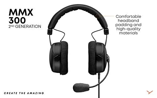 beyerdynamic MMX 300 (2nd Generation) Premium Gaming Headset