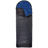 NOMAD Tennant Creek Sleeping Bag for 3 Seasons Spring, Summer, and Autumn - Water-Resistant Sleep Sack with Compression Stuffsack and Storage Bag for Campers and Backpackers (Phantom)